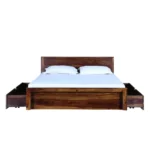 coodelle Contemporary Bed with Spacious Storage Compartments - Image 5