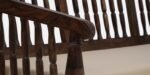croma Sheesham Wood 3 Seater Sofa In Provincial Teak Finish - Image 9