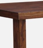 ldoria Sheesham Wood Dining Table in Classic Natural Finish - Image 3