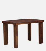 ldoria Sheesham Wood Dining Table in Classic Natural Finish - Image 9
