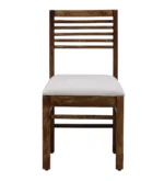 Aelmora Solid Sheesham Wood Dining Table Set for 6 with Bench in Classic Finish - Image 3