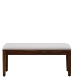 Aelmora Solid Sheesham Wood Dining Table Set for 6 with Bench in Classic Finish - Image 5