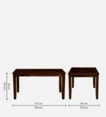 modern luxury dining table set with storage and comfortable seating - Image 7