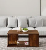 Oakridge Solid Wood Coffee Table in Walnut Finish