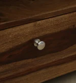 Solid sheesham wood tv cabinet for home furniture - Image 4