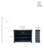 Aarna Sheesham Wood Bookshelf - Image 3