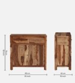 Ashton Grove Engineered Wood Storage Cabinet with Spacious Shelving - Image 2