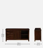 Atharv Sheesham Wood Cabinet - Image 3
