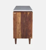 Avni Solid Sheesham Wood Utility Cabinet In Natural Finish - Image 14