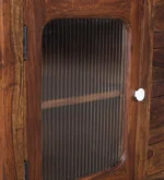 Avni Solid Sheesham Wood Utility Cabinet In Natural Finish - Image 7