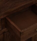 Ayaan Solid Sheesham Wood Storage Cabinet In Honey Finish - Image 2