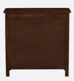 Ayaan Solid Sheesham Wood Storage Cabinet In Honey Finish - Image 4
