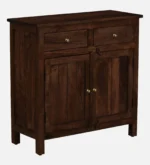 Ayaan Solid Sheesham Wood Storage Cabinet In Honey Finish - Image 9