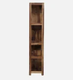Breezan Solid Sheesham Wood Ladder Bookshelf in Natural Oak - Image 7