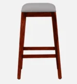 Briston Sheesham Wood Bar Stool in Honey Oak Finish - Image 4