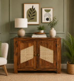 Cedar Bloom Contemporary Storage Cabinet