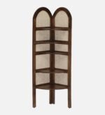 Dharitri Solid Sheesham Wood Bookshelf in Natural Oak Finish - Image 2