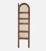 Dharitri Solid Sheesham Wood Bookshelf in Natural Oak Finish - Image 4