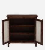 Elara Sheesham Wood Storage Cabinet in Walnut Finish - Image 7