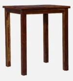 Elmwood Sheesham Wood Bar Table Set in Provincial Teak Finish With (Set of 2) - Image 4