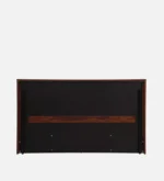 Elwyn Acacia Wood Queen Size Hydraulic Storage Bed in Warm Brown Finish - Image 6