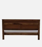 Erwyn Acacia Wood Queen Size Bed Without Storage in Warm Natural Finish - Image 3