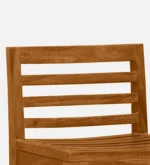 Frden Sheesham Wood Bar Chairs in Light Teak Finish (Set of 2) - Image 4