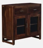 Handcrafted Wooden Crockery Cabinet - Image 6