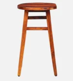 Haven Solid Sheesham Wood Bar Stool for Modern Interiors - Image 5