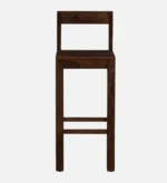 Hrivon Wooden Bar Stools in Classic Walnut Finish (Set of 2) - Image 3