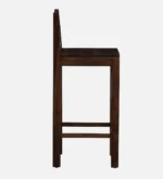 Hrivon Wooden Bar Stools in Classic Walnut Finish (Set of 2) - Image 7