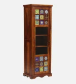 Ishaan Sheesham Wood Library Bookshelf In Walnut Finish - Image 2