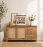 Kavya Sheesham Wood Multipurpose Cabinet In Natural Finish