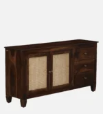 Kavya Sheesham Wood Multipurpose Cabinet In Natural Finish - Image 7