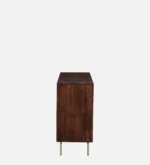Kiara Sheesham Wood Display Cabinet In Walnut Finish - Image 4