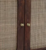 Kiara Sheesham Wood Display Cabinet In Walnut Finish - Image 7