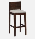 Krevix Wooden Bar Stools in Light Oak Finish (Set of 2) - Image 2