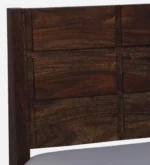 Krevix Wooden Bar Stools in Light Oak Finish (Set of 2) - Image 4