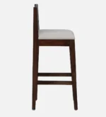 Krevix Wooden Bar Stools in Light Oak Finish (Set of 2) - Image 6