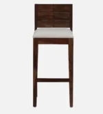 Krevix Wooden Bar Stools in Light Oak Finish (Set of 2) - Image 7