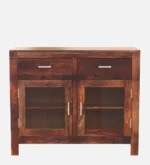 Large Wooden Crockery Cabinet with Drawers - Image 10
