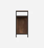 Linova Particle Board Wall Mounted TV Unit with Floating Shelves in White Gloss - Image 3