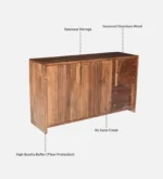 Maple Harmony Premium Wooden Organizer Cabinet - Image 5