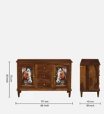 Maple Ridge Elegant Multi Utility Cabinet - Image 5