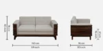 Modern Comfort 2-Seater Sofa - Image 8