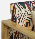 Nova Luxury Fabric Armchair with Comfortable Backrest and Wide Seating - Image 2
