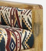 Nova Luxury Fabric Armchair with Comfortable Backrest and Wide Seating - Image 10