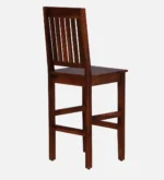 Nreston Wooden Bar Stools in Walnut Finish (Set of 2) - Image 8