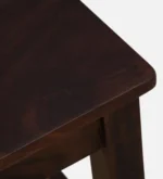 Oarvix Wooden Bar Stools in Natural Honey Finish (Set of 2) - Image 4
