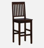 Oarvix Wooden Bar Stools in Natural Honey Finish (Set of 2) - Image 7